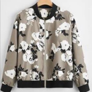 Shein Plus Bomber Jacket